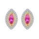 Marquise Shape Exclusive Craftsmanship Earring Gemstone Zircon Bridal Jewelry