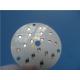 Aluminum PCB with Bowl-Dented Hole for Led Lighting Metal Core PCB