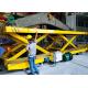 Automatic Warehouse Material Handling Scissor Lifting Transfer Carriage Steel Parts Transport Carts