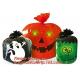 Disposable Halloween Pumpkin Leaf Trash Bags Yard Decor Party Jack-O-Lantern