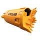 Yellow Color Length 800mm Diameter 2200mm Drilling Buckets For Earth Soil