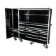 17-Drawer Metal Tool Box on Wheels Customizable Support for Automotive Field Needs