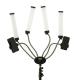 80w Stepless Dimming LED Fill Light With 0-100% Brightness 4 Arms Makeup Lighting