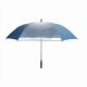 Personalised Strong Sturdy Rain Umbrellas With 7 Blue Panels And One Clear Panel