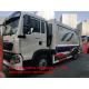 Sinotruk Howo 4x2 Rubbish Truck 12m3 Hydraulic Lifting 290hp 2m3 Filler Capacity