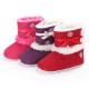 New arrived Cotton fabric winter snow 0-2 years Outdoor baby boots booties