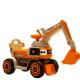 Plastic Electric Excavator Car Toys for Kids 2022 Year Gifts Age Range 2 to 4 Years