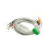 Nihon Kohden 10 Lead EKG cable with Banana leadwires For BSM-2301 BSM-2353 BSM-5100