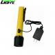 LED Explosion Proof Flashlight 23000lux Lithium Battery Rechargeable Torch 3W