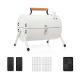 Compact Pellet Charcoal BBQ Meat Smokers Machine Small Portable Mini Smoker Grill