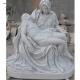 Marble Pieta Statues Stone Garden Religious Sculpture Life Size