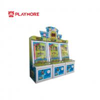 Coin Operated Lottery Treasure Quest Arcade Machine 540W Drop Ball Game 3 Players