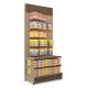 Factory Customized Color Size Innovative Product steel single side rack for supermarket shop exhibit shelf