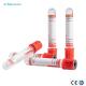 Disposable Red Top Vacuum Collection Tubes PET Clot Activator Tube CE