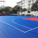 Blue PP Interlocking Sports Flooring 12mm Outdoor Basketball Court Tiles