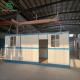 OEM Galvanized Steel Portable Construction Site Sheds Office With Bathroom Canblue Border