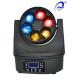 6pcs 15W RGBW 4 in1 Bee Eye Led Moving Head Beam Light Stage LED Lighting