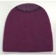 Daily Wear Male Knit Beanie Hats Warm With Lurex Stripe Rib Construction