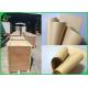Foodgrade 80g Brown Jumbo Unbleached kraft paper roll For Making Paper Bags