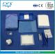 Sterile Surgical Fenestrated Opthalmology Eye Drapes Pack