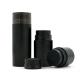 15g Fiber Plastic Cosmetic Containers Makeup Powder Sifter Black High Toughness