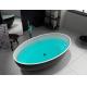 Customized Design Freestanding Soaking Bathtub White Blue Grey Optional