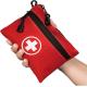 First Aid Responder Ems Medical Emergency Trauma Bag Portable Empty Dual Zippers 6.5