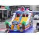 Commercial Inflatable Slide Cartoon Pvc Inflatable Bouncer Slide Children Bounce Castle Fun Slide Obstacle Course