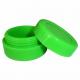 Customized Logo Green Food Grade Silicone Containers Tasteless For Shatter / Cosmetic