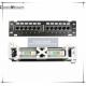 Network 10 inch mini patch panel Cat5e 12ports patch panel wall mount & rack