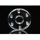High Temperature Resistance Quartz Tube Flange For Chemical Industry Electric Light Source