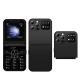 A50 Pro Flip Mobile Phone Dual SIM Call Recording Speed Dial Torch Magic Voice 2.4 2G GSM FM Radio