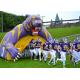 Purple Inflatable Sports Games Football Tunnel For Event / Advertisement