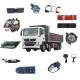 Custom Heavy Duty Truck Spare Parts for HOWO/AUMAN/TUNLAND Steel Trucks Steel Material