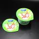 Aluminium Custom Printed Foil Lids 0.068mm Thick Leakproof Plastic Yogurt Cup