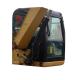Right Side CATERPILLAR Cab Glass White Digger Window Replacement