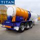 TITAN Hydrochloric Acid Chemical Tanker V Shape Transport Trailer For Sale