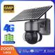 6MP Dual Lens Zoom Solar Powered CCTV Camera With Sim Card Night Vision