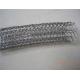 304 Stainless Steel Knitted Wire Mesh Diameter 0.24mm Twin Wire 20mm Diameter