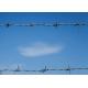 Use of prison walls PVC Coated /Galvanized Barbed Wire Coils fence