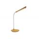 Smart Touch USB LED Table Lamp Brightness Adjustable ABS + PS + Wood Grain Plastic