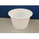 acidophilus milk plastic cup in white color for milk, drink, jelly, solid food packaging