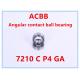 7210 C P4 GA    Angular Contact Ball Bearing
