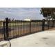 Powder Coated 4x8 Wrought Iron Fence Panels , Wrought Iron Fence Gate