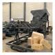 400 piece per hour Sawdust Wood Chips Briquette Making Machines with Customized Voltage