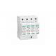 Safe White Three Phase Surge Protection Device 3+1 Pole TUV Certificated