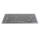 Stainless Steel 12 Function Keys Panel Mount Keyboard IP65 Vandal Proof For