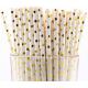 Multi Layered Assorted Paper Straws Sturdy Thick For Weddings  Birthdays