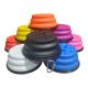 TPE And ABS Travel Dog Collapsible Bowl For Slow Eating Dish