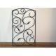 22*36  Wrought Iron Glass Hollow Structure Stained / Polished Surface Finish